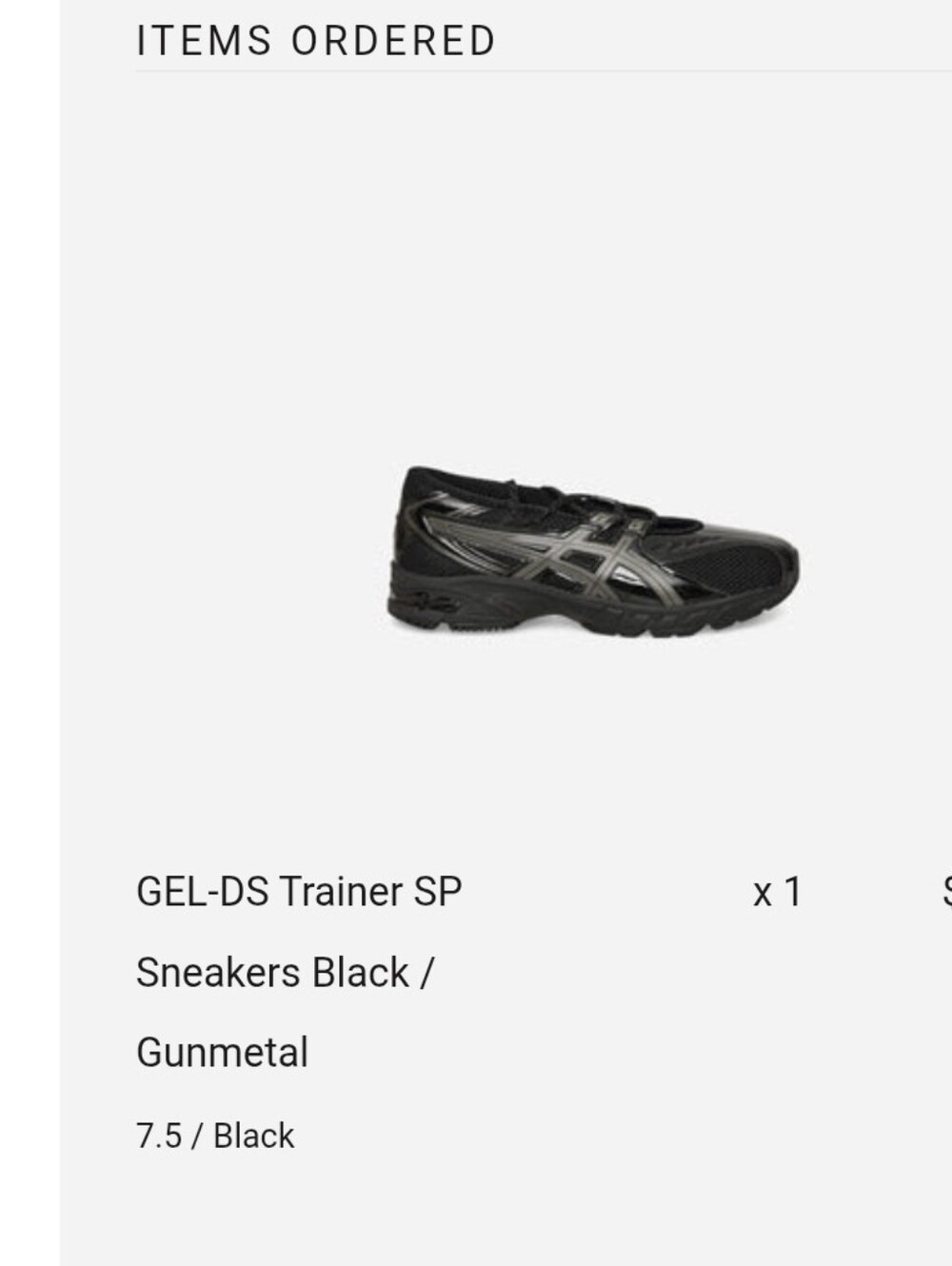 NWOT Asics Gel DS Trainer SP Ballet Sneaker - Picture 5 of 5